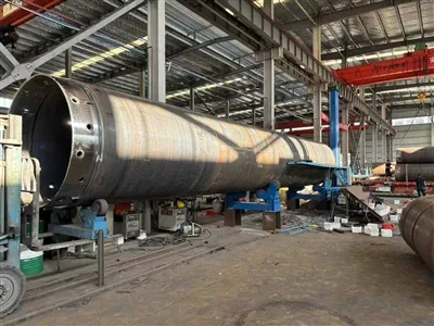 تم تسليم أنبوب الغلاف الدوار العملاق بنجاح